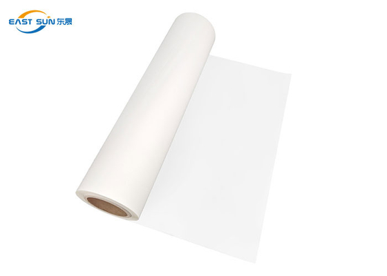 Good price DTF Baskı Soğuk Peel Tek Taraf / Çift Taraf için 60cm 100m PET Film çevrimiçi