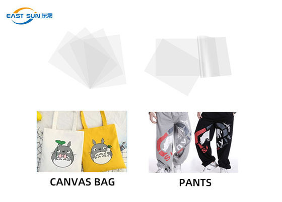 İyi bir fiyat. DTF Baskı 30CM 33CM 60CM için Soğuk Soyma Tek Taraflı Mat Isı Transferi PET Film çevrimiçi