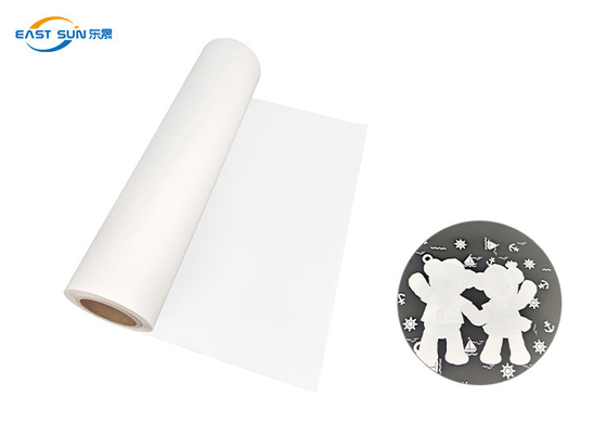 Good price RoHs PET DTF Film 100m Uzunluk 60cm Genişlik Pamuk / Deri / Polyester için çevrimiçi