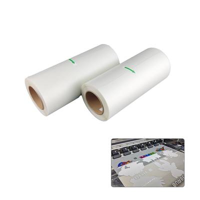 Sıcak Soyma DTF PET Transfer Film Rulosu Isı Transfer Baskı 30cm 60cm