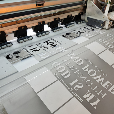 Çift Yüzlü Mat 60cm Pet Film Isı Transfer Baskı Dtf Transfer Film For Tshirt