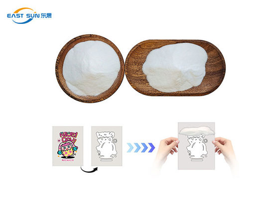 İyi bir fiyat. Premium Beyaz TPU DTF Yapışkan Toz Üstün Esneklik 80-170µm Tane Boyutu DTF Transfer Baskı İçin çevrimiçi