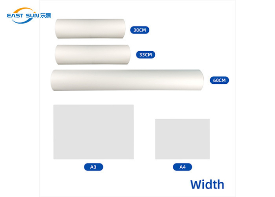 Good price Giyim Baskı için Kalınlık 0.075 Mikron PET Film DTF çevrimiçi